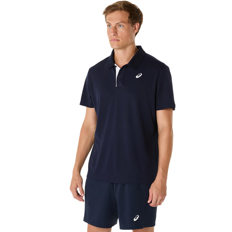 Asics Poloshirt Court Heren Midnight