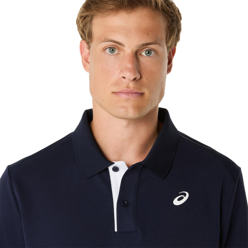 Asics Poloshirt Court Heren Midnight