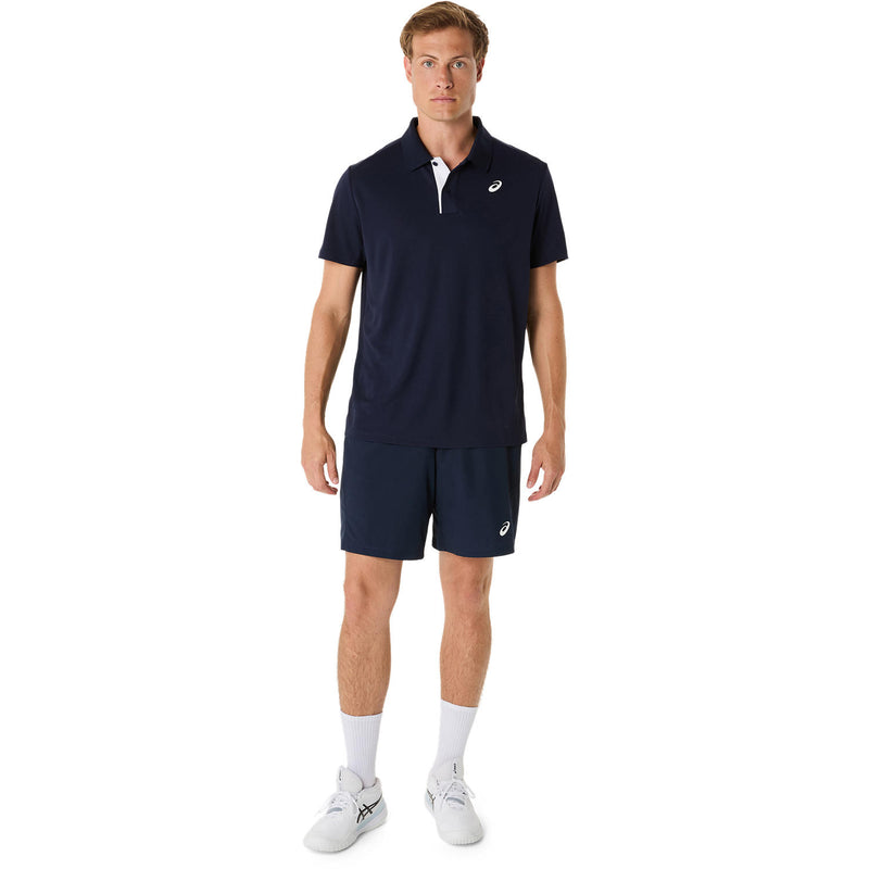 Asics Poloshirt Court Heren Midnight