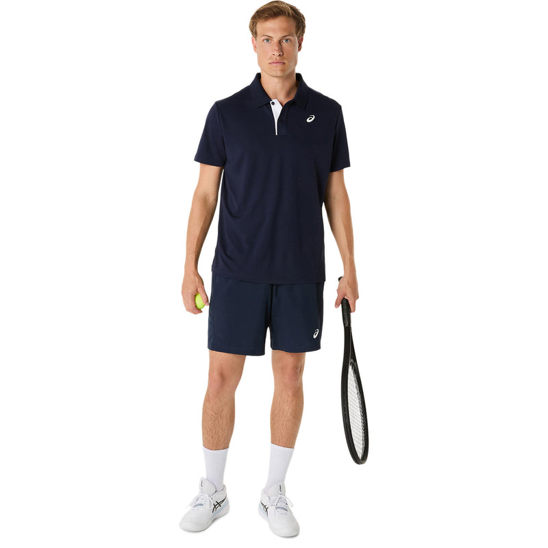 Asics Poloshirt Court Heren Midnight