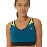 Asics Sport-BH Damen Blau Gelb