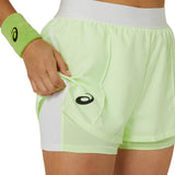 Asics Short Match Short Damen Gelb