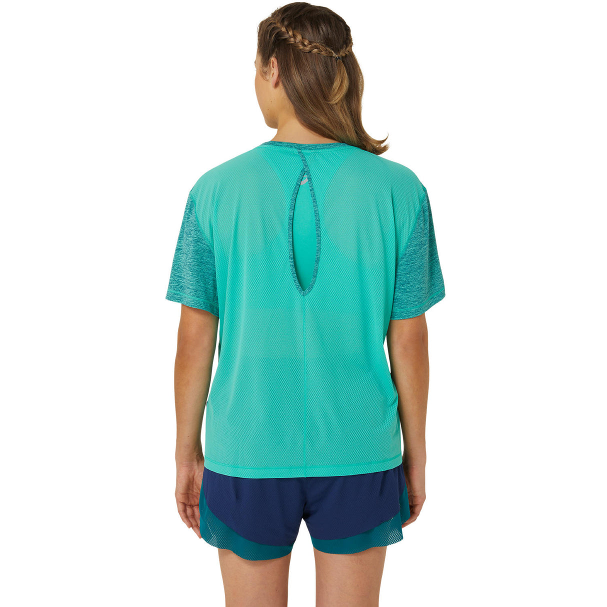 Asics T-Shirt Nagino Loose Tee Damen Grün