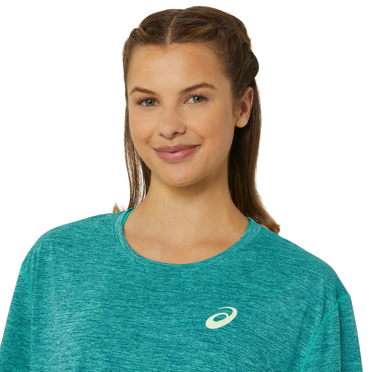 Asics T-Shirt Nagino Loose Tee Damen Grün