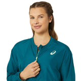 Asics Bomberjacke Nagino Damen Grün
