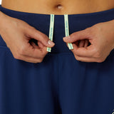 Asics Short Nagino 3.5IN 2-in-1 Layer Damen Marineblau