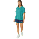 Asics Short Nagino 3.5IN 2-in-1 Layer Damen Marineblau
