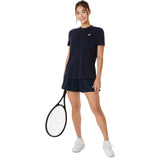 Asics T-Shirt Court SS Top Dames Navy