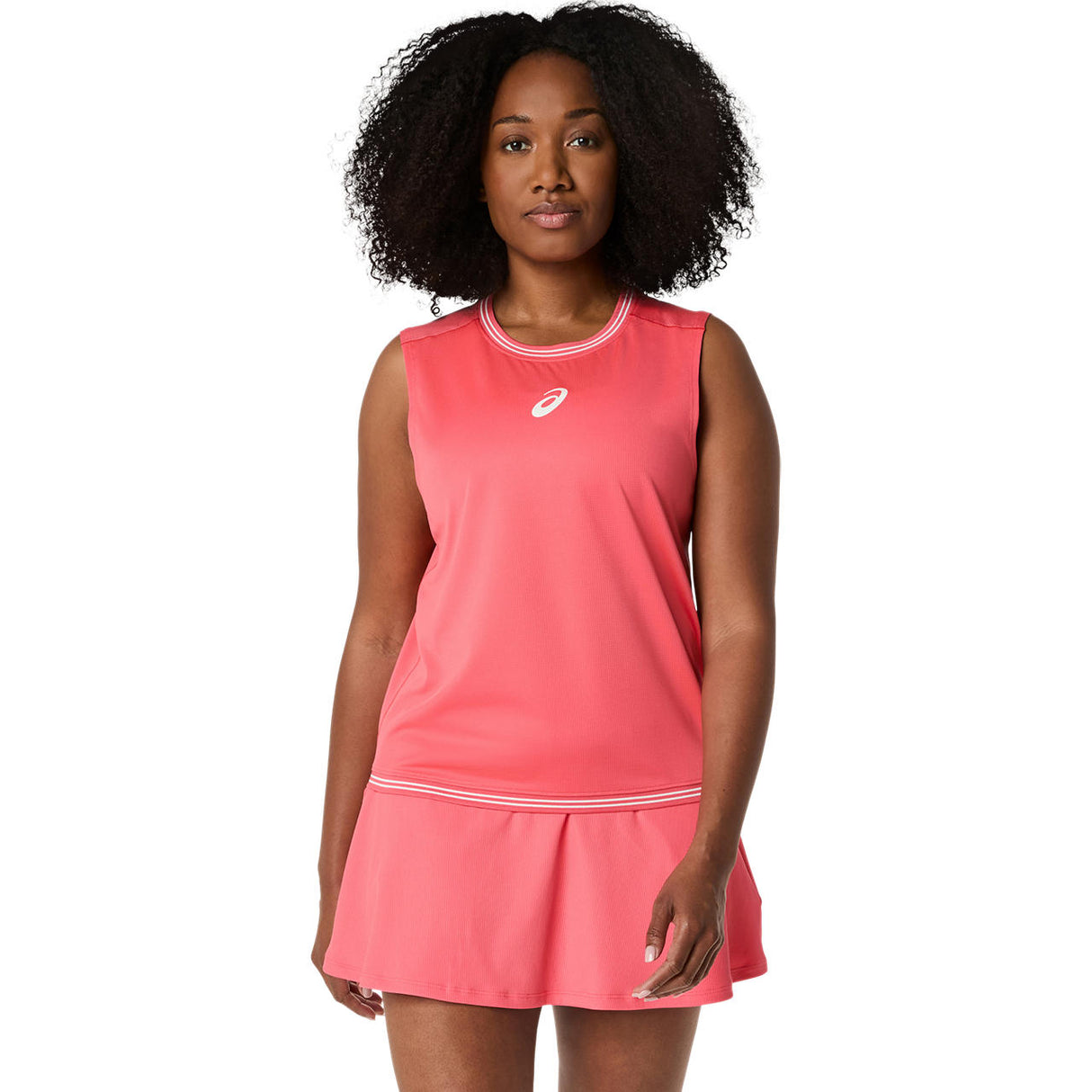 Asics Tank Top Game Sleeveless Top Dames Roze