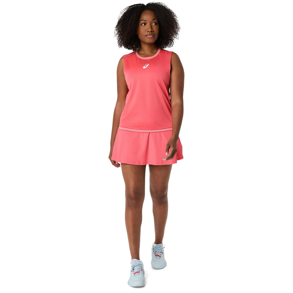Asics Tank Top Game Sleeveless Top Dames Roze