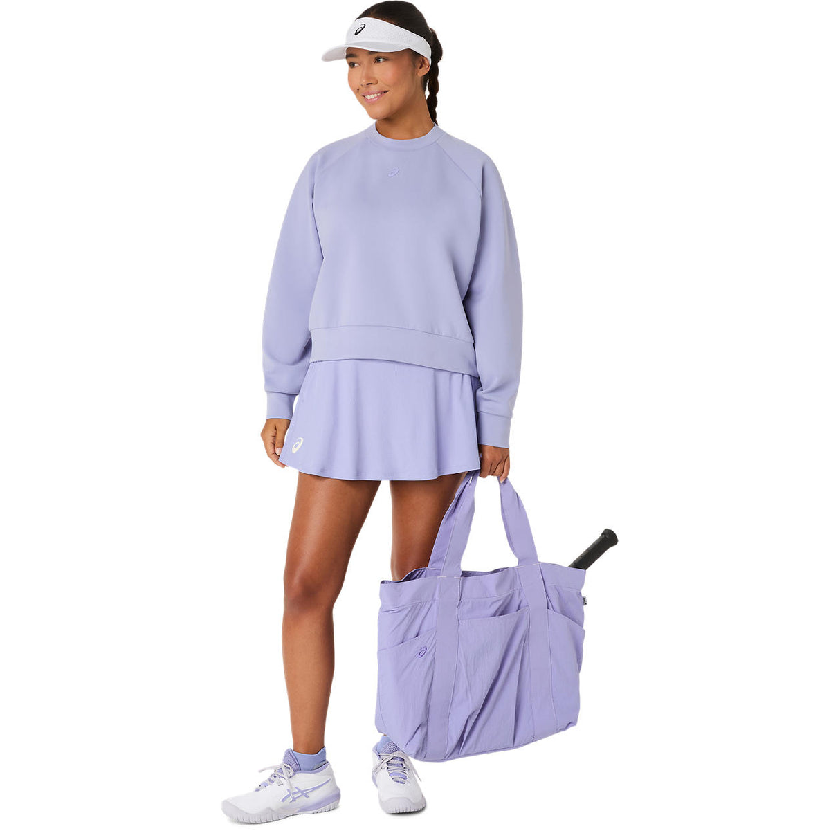 Asics Game Skirt Dames Paars