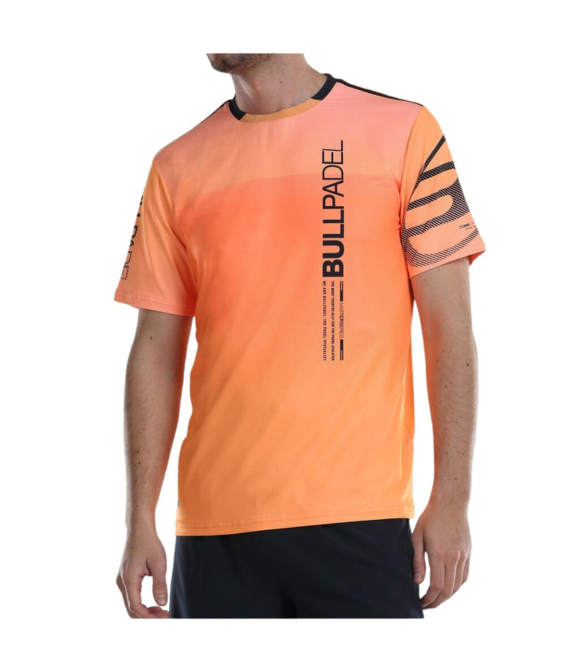 Bullpadel Shirt Liron Heren Oranje