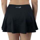 Bullpadel Skort Ademe Damen Schwarz