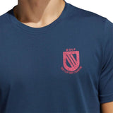 Adidas Golf-T-Shirt für Herren, Marineblau/Pink