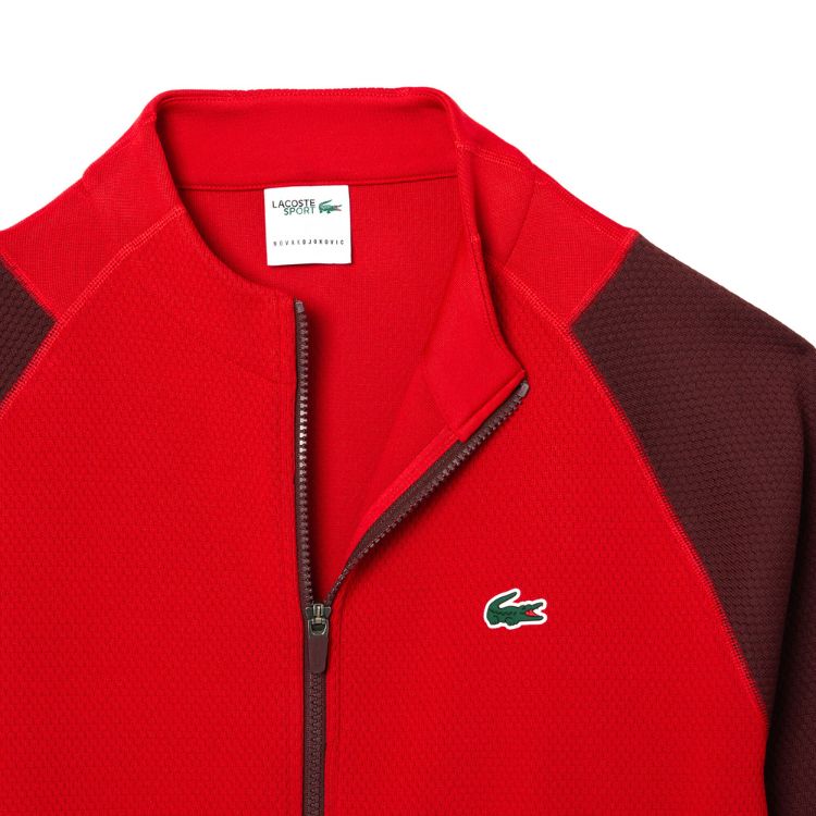 Lacoste Jack X Novak Djokovic Ritsjack Heren Rood/Bordeaux