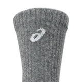 Asics Sportsocken 3er-Pack Crew Unisex Schwarz Grau Weiß 3 Paar