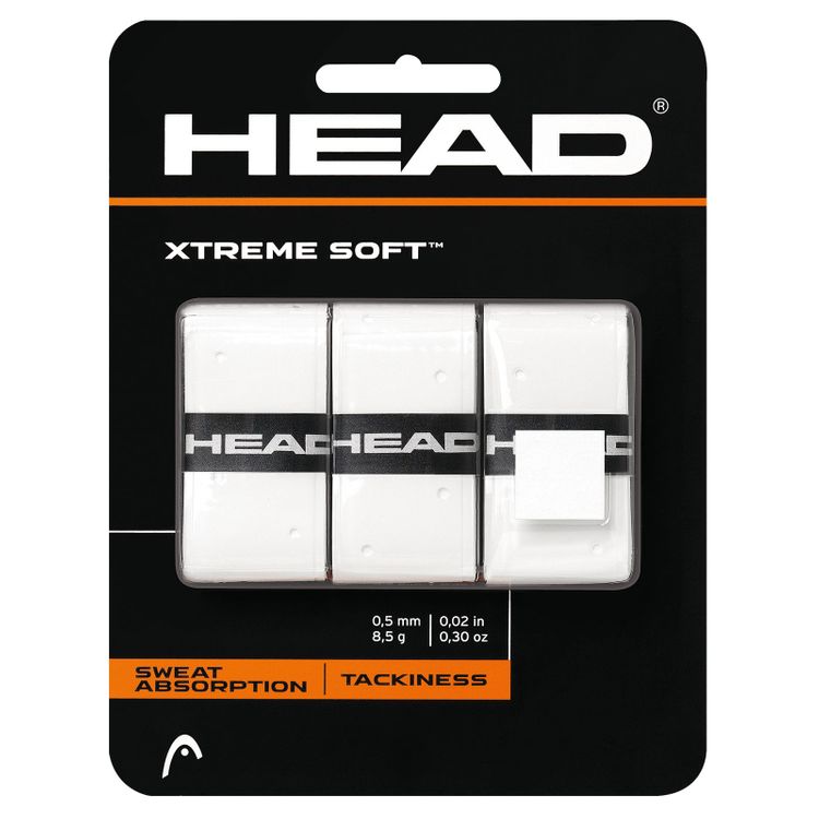HEAD Overgrip Xtreme Soft Weiß 3er Pack