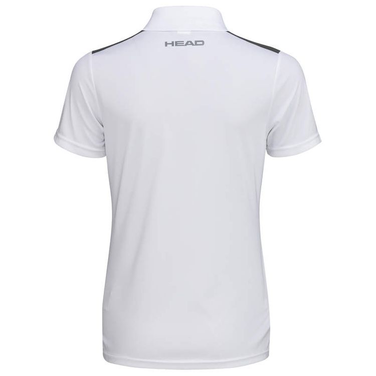 HEAD Club 22 Tech Polo Shirt Dames Wit