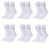 6 Paar Puma Unisex Coolmax Sportsokken Court Wit