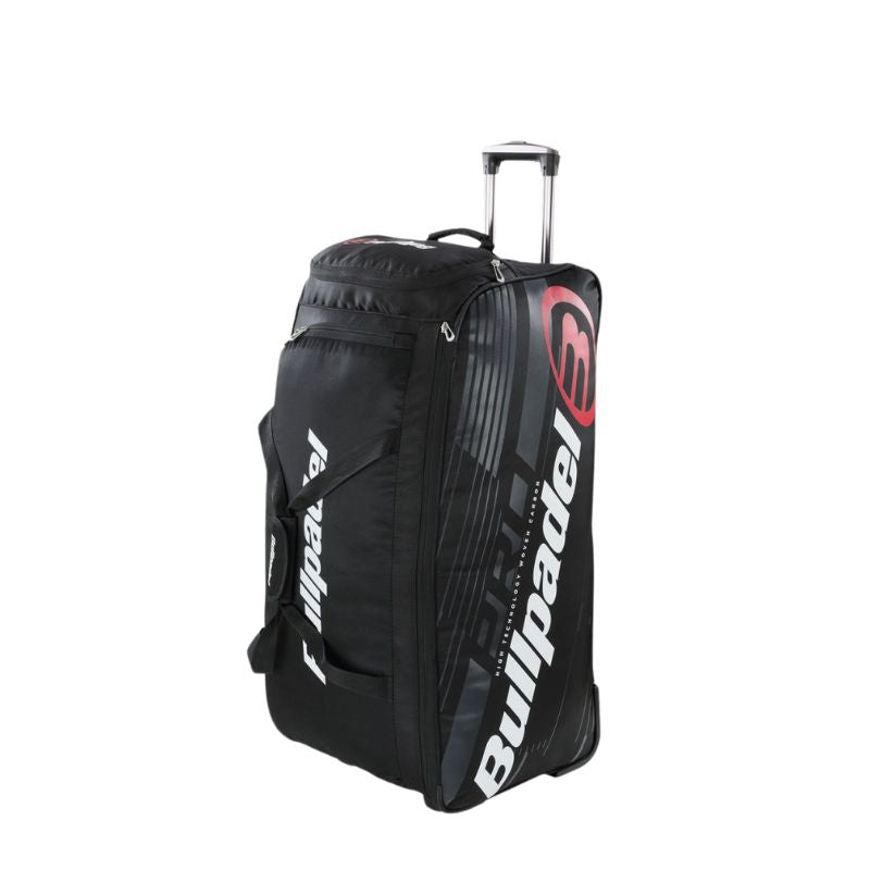 Bullpadel padel trolley zwart  