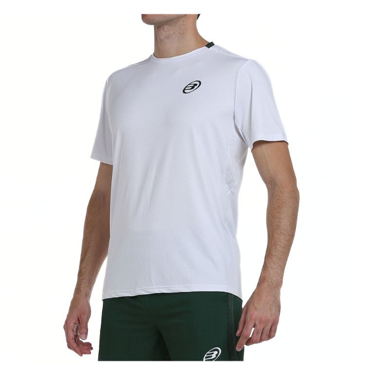 Bullpadel Shirt Lili 25V Padel Heren Wit