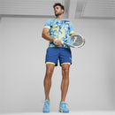 Puma Individual Goal Graphic Jersey Shirt Heren Blauw Groen