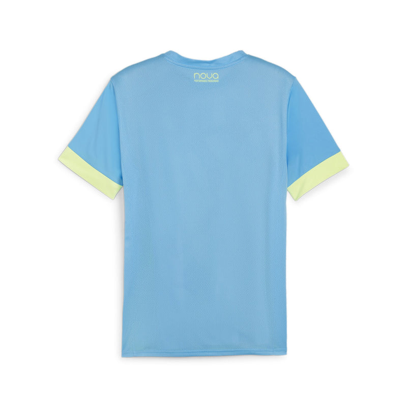 Puma Individual Goal Graphic Jersey Shirt Heren Blauw Groen