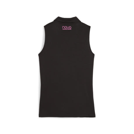 Puma Individual Padel Poloshirt Damen Schwarz