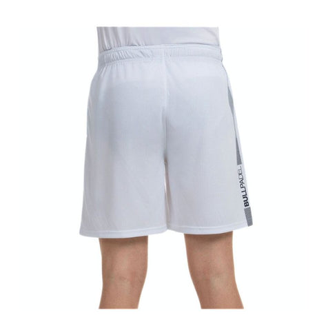 Bullpadel Short Belez Heren Wit Achterkant