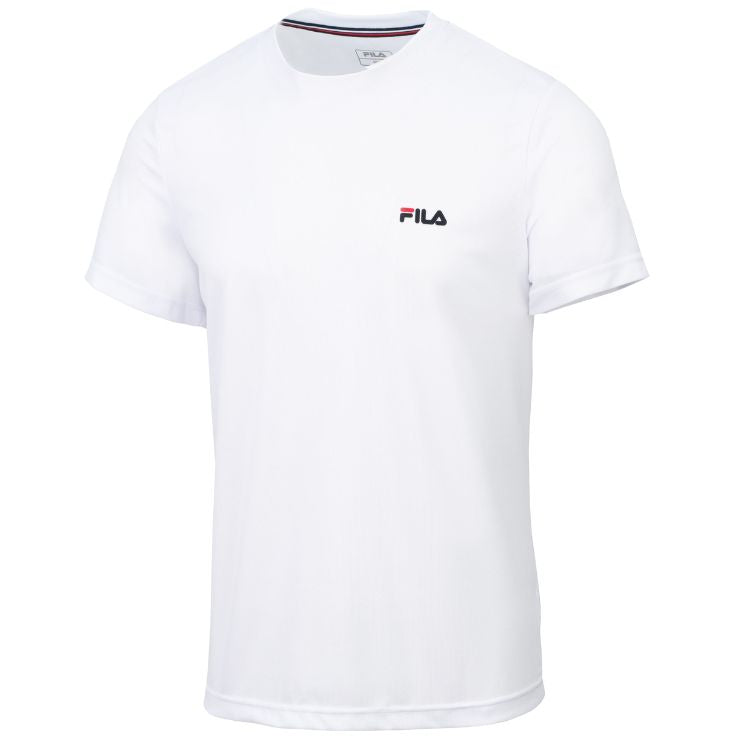 Fila T-Shirt Logo Small Heren Wit