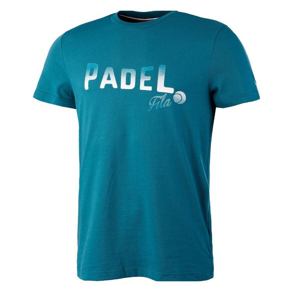 Fila T-Shirt Padel Arno Herren Blue Coral
