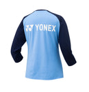 Yonex Womens Shirt driekwart mouwen Blauw