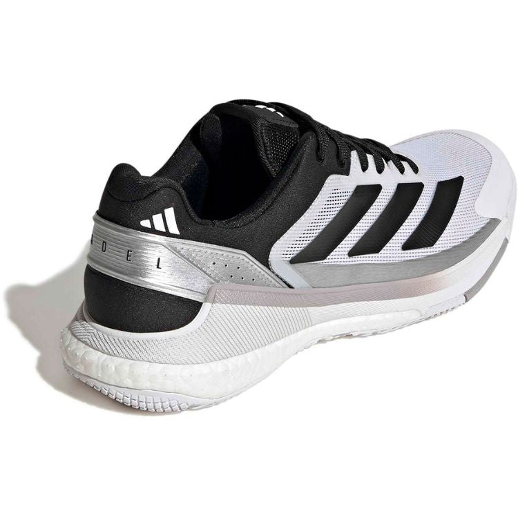 Adidas Padelschoen Crazyquick Boost Padel Heren Wit Zwart
