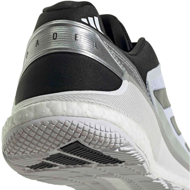 Adidas Padelschoen Crazyquick Boost Padel Heren Wit Zwart