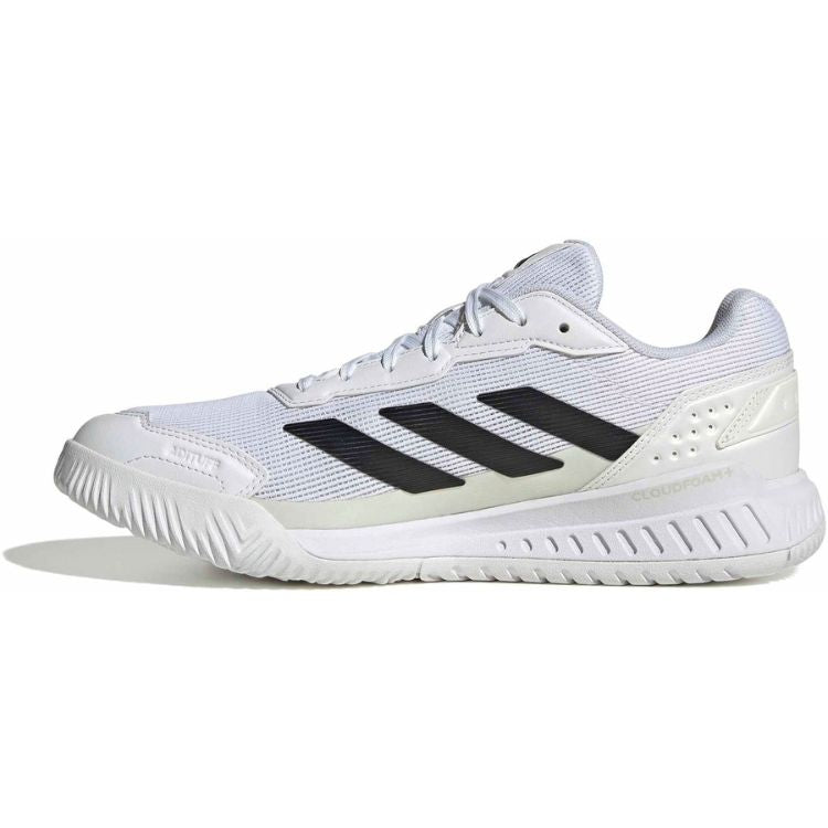 Adidas Padelschoen Courtquick Padel Heren Wit Zwart