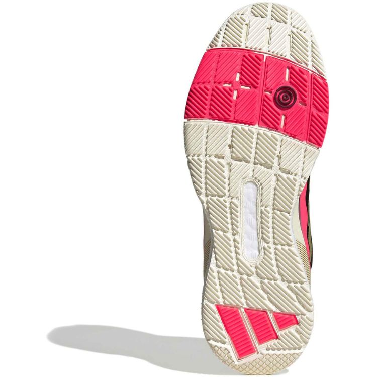 Adidas Padelschoen Crazyquick Boost Padel Heren Zwart Goud Roze