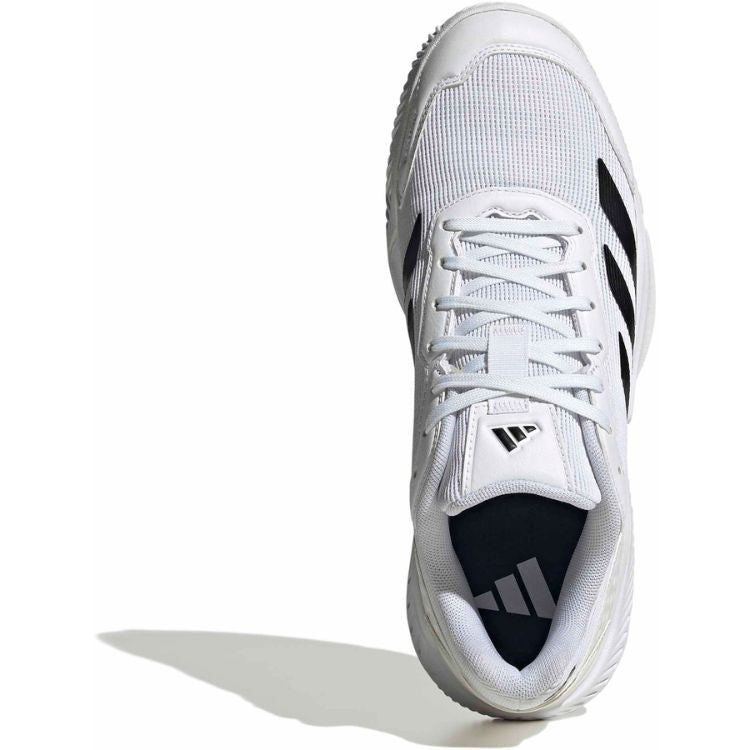 Adidas Padelschoen Courtquick Padel Heren Wit Zwart