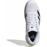 Adidas Padelschoen Courtquick Padel Heren Wit Zwart