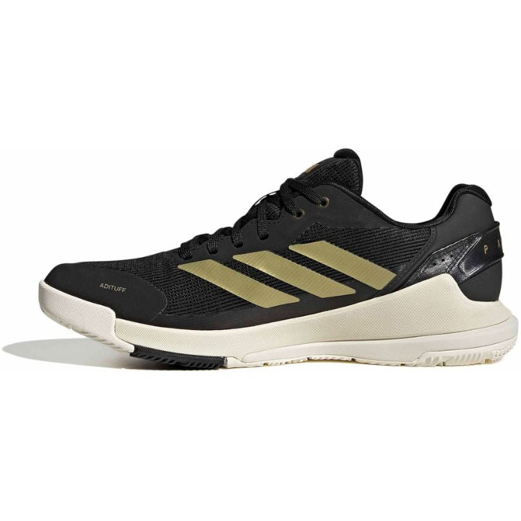 Adidas Padelschoen Crazyquick LS Padel Heren Zwart Goud
