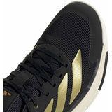 Adidas Padelschoen Crazyquick LS Padel Heren Zwart Goud