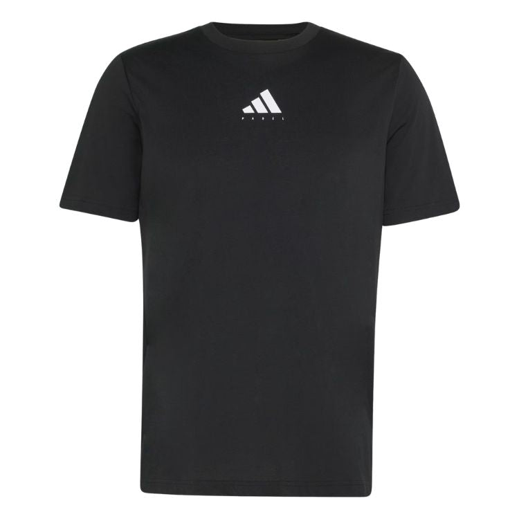 Adidas T-Shirt Padel Graphic Tee Metalbone Zwart