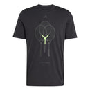 Adidas T-Shirt Graphic 3 Rackets Zwart