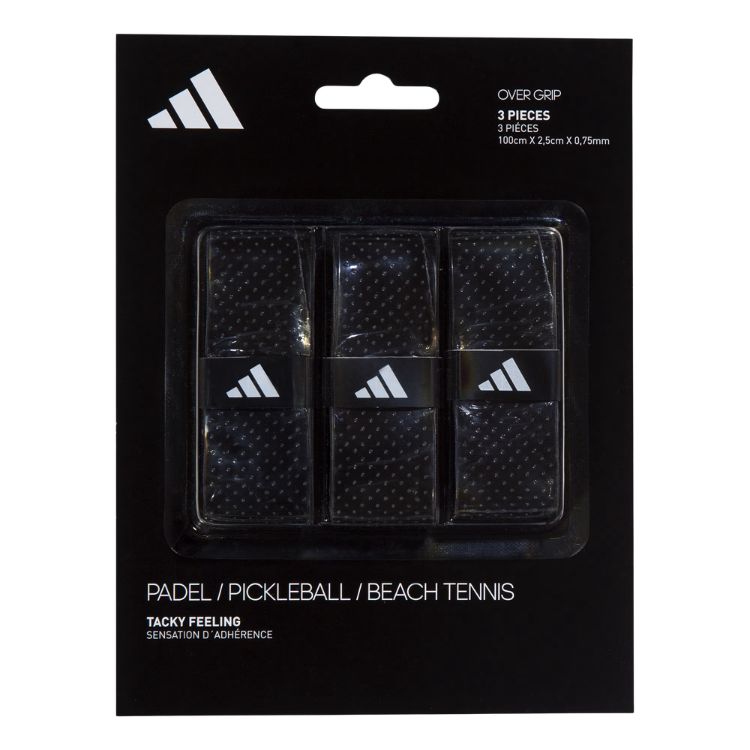 Adidas Overgrip Padel Perforated Schwarz 3er-Pack