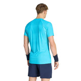 Adidas T-Shirt Freelift Tee Blauw Achterkant