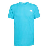 Adidas T-Shirt Freelift Tee Blauw Voorkant