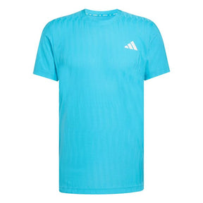 Adidas T-Shirt Freelift Tee Blauw Voorkant