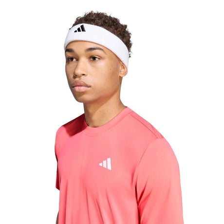 Adidas T-Shirt Club Tee Roze Bovenkant