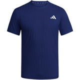 Adidas T-Shirt Freelift Tee Donkerblauw