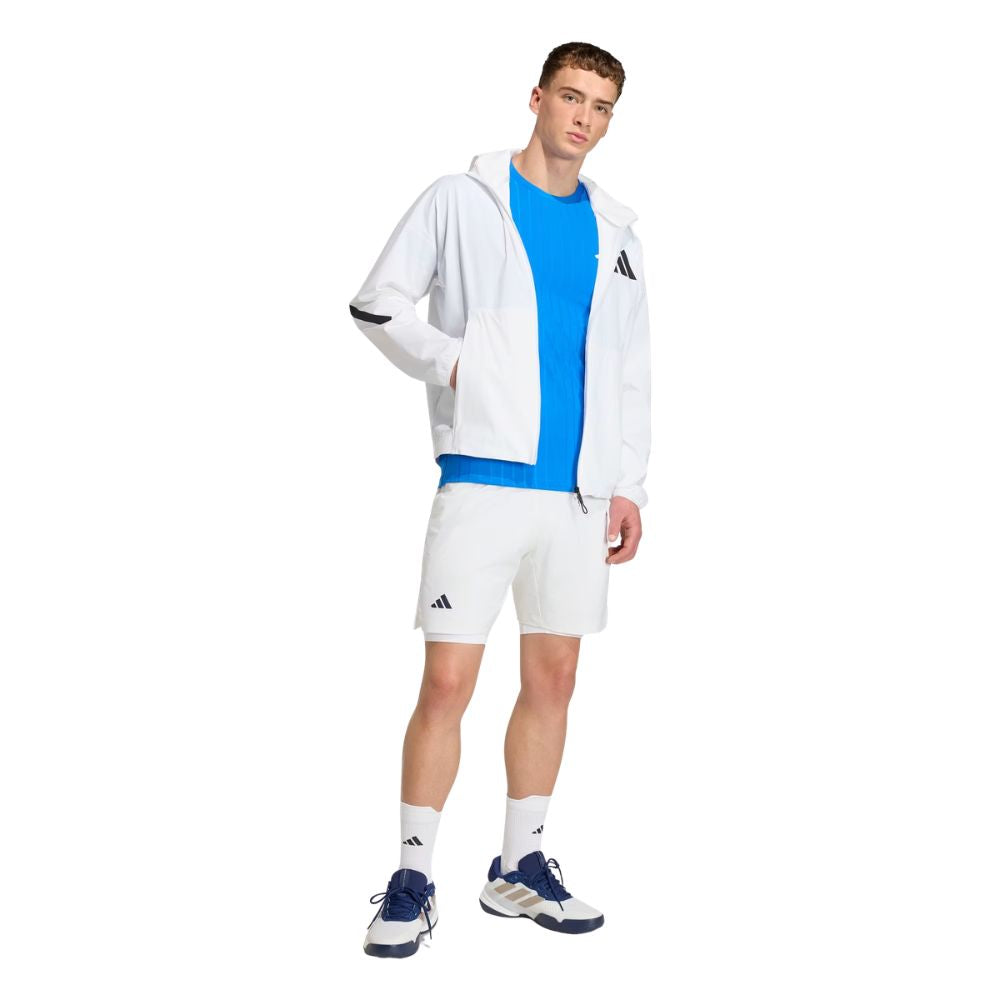 Adidas T-Shirt Freelift Tee Pro Blauw Helemaal