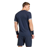 Adidas T-Shirt Freelift Tee Pro Navy Achterkant